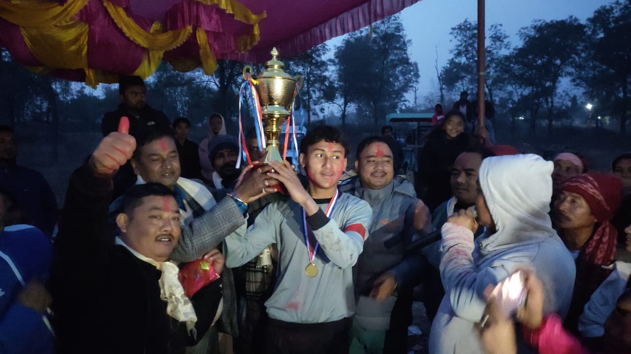 प्रथम खुल्ला नकआउट फुटबल प्रतियोगिताको उपाधी आयोजक लाफाको हातमा